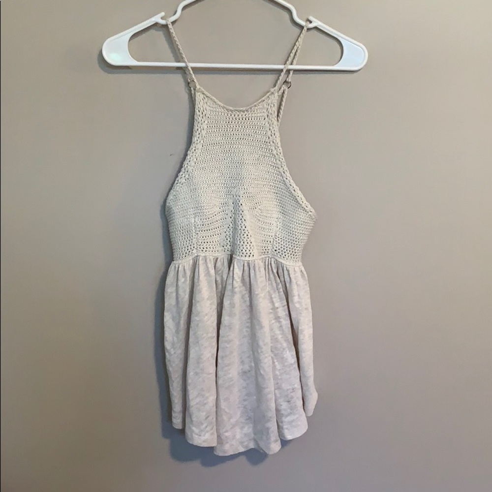 Free People crochet top